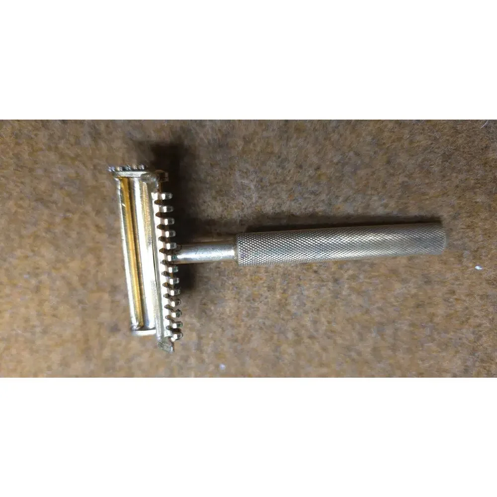 Vintage 1928-1935 GOLD VALET AUTOSTROP VC2 Single Edge Safety Razor